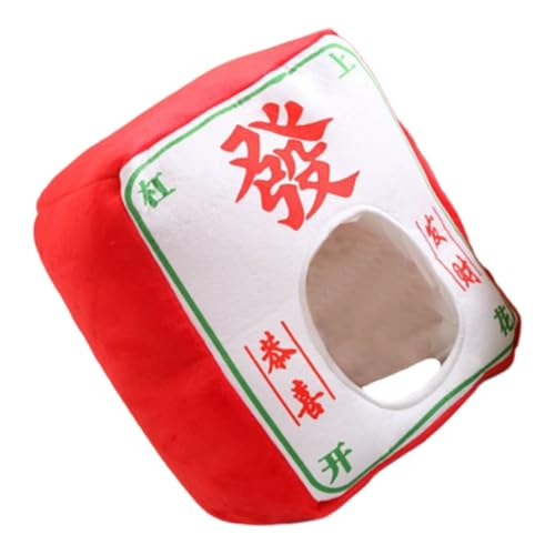 GALPADA Mahjong Hut Plüsch Hut Für Frauen Lustiges Fotorequisit Für Partys Für Kostüme Und Auftritte Für Unvergessliche Erinnerungen von GALPADA