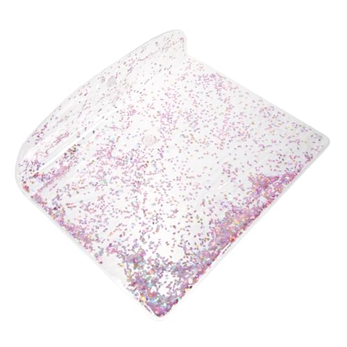 GALPADA Make Up Pinsel Tasche Reise Kosmetiktasche mit Knopfverschluss Tragbarer Make Up Organizer für Damen mit Stilvollem Transparentem Design und Vielseitiger Aufbewahrung für Pinsel von GALPADA