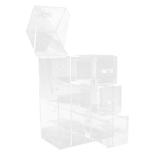 GALPADA Makeup Brush Organizer Acryl Transparent Kosmetik Stifthalter Multifunktional Staubdicht Schreibtisch Aufbewahrung für Pinsel Eyeliner Lippenstift und Stifte GALPADA Makeup Brush Organizer Acryl Transparent Kosmetik Stifthalter Multifunktional Staubdicht Schreibtisch Aufbewahrung für Pinsel Eyeliner Lippenstift und Stifte von GALPADA