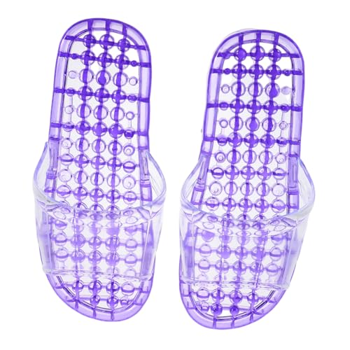 GALPADA Massage Hausschuhe für Damen Wasserdichte Slipper mit Fußmassage für Zuhause Rutschfeste Duschschuhe aus Leichtem für Komfortable Entspannung und Fußpflege GALPADA Massage Hausschuhe für Damen Wasserdichte Slipper mit Fußmassage für Zuhause Rutschfeste Duschschuhe aus Leichtem für Komfortable Entspannung und Fußpflege von GALPADA