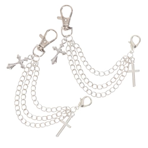 GALPADA Mehrlagige Schuhketten mit Roboter anhänger Modische Leichte Fußketten für Sneaker und Turnschuhe Vielseitige Schuhdekoration Einfach zu Befestigen für Damen und Jugendliche von GALPADA