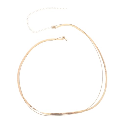 GALPADA Mehrlagige Taillenkette Für Damen Aus Verstellbare Bauchkette Kettenbund Für Kleider Und Hosen Taillenketten Mit Lagendesign Accessoires Für Damen von GALPADA