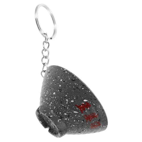 GALPADA Mengpo Schlüsselanhänger Suppenschlüssel Lustiger Schüssel-schlüsselanhänger für Rucksack PVC Eisen Dekorativer von GALPADA