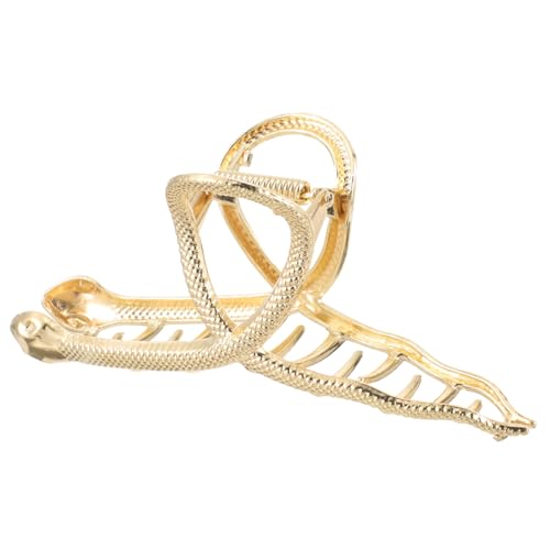 GALPADA Metal Snake Hair Claw Clip Große Haarklammer Rutschfest Für Dickes Und Langes Haar Stilvoller Haarschmuck Für Damen Alltag Und Anlass von GALPADA