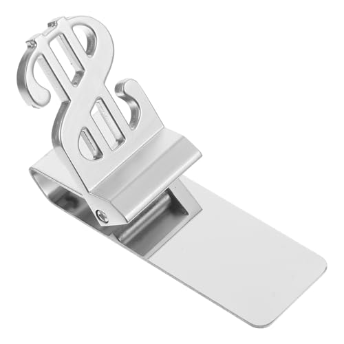 GALPADA Metall Geldclip mit US Symbol Kompakter Multifunktionaler Geldscheinklammer für Bargeld Schecks Karten Leicht und Praktisch für Alltag und Reisen von GALPADA