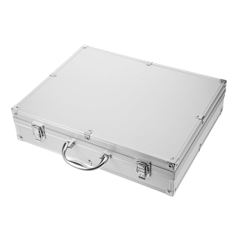 GALPADA Mikrofonkoffer Aus Hartplastik Mit Organizer Schutz Vor Kratzern Und Stößen Tragetasche Mit Griff Für Drahtlose Mikrofone Und Zubehör von GALPADA