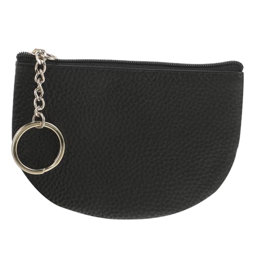 GALPADA Kleines Münzgeldbörse Damen Geldbörse Mit Reißverschluss Und Schlüsselanhänger Für Münzen Und Lippenstift von GALPADA