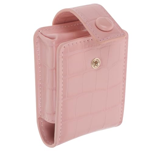 GALPADA Mini Make Up Tasche mit Integriertem Kompaktspiegel Lippenstift Etui Kompakt und Tragbar Stilvolle Kosmetiktasche für Damen für Reisen Party und Alltag Süßes Design von GALPADA