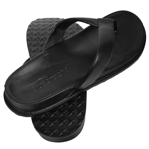 GALPADA Modebewusste Damen Sandalen Sommer Strand Slipper Leicht Outdoor Hausschuhe Schwarz Komfortabel Flexibel Laufsohle von GALPADA