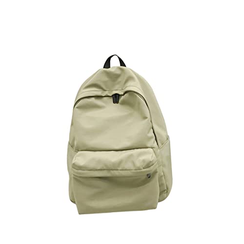 GALPADA Modischer Solider Rucksack Für Damen Und Herren Diebstahlschutz Schlüsseltasche Handytasche Aufbewahrung Für Lippenstift Ideal Für Studenten Hellgrün von GALPADA