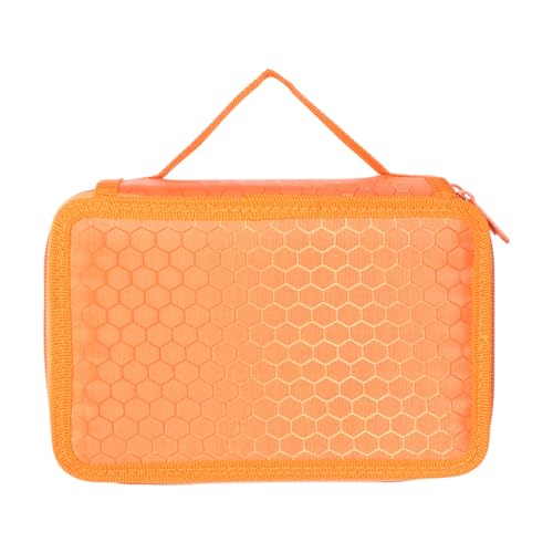 GALPADA Multifunktionaler Slots Federmäppchen Lagiger Oxford Stift Organizer Mäppchen für Buntstifte Gelstifte Make Up Pinsel Große Kapazität Tragbar für Schule und Reisen von GALPADA