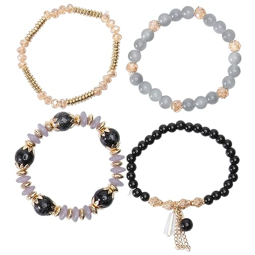 GALPADA Elegantes Quastenarmband Handgefertigter Kristallarmreif Modischer Armreif Für Frauen von GALPADA