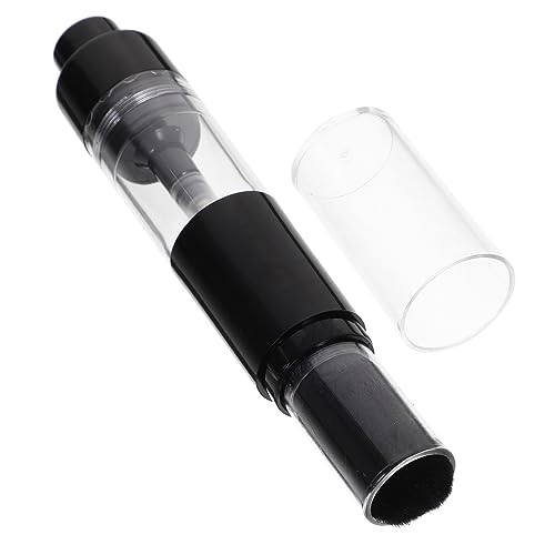 GALPADA Nachfüllbarer Foundation Pinsel mit Integriertem Puderbehälter Leichter Reise Make Up Pinsel für Lose Puder Nagelstaub und Maniküre zur Haut Kompakt und Vielseitig Einsetzbar von GALPADA