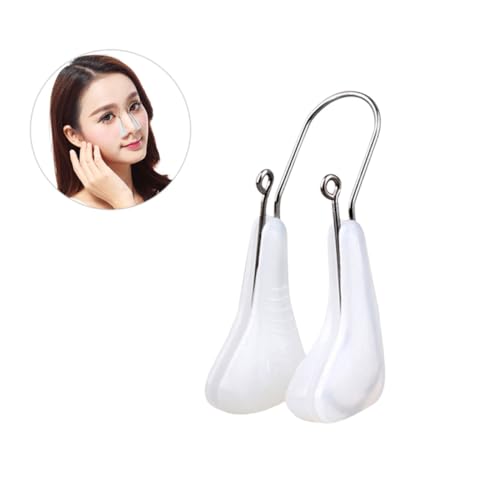 GALPADA Nasenformer Nasenclip Weiß Nasenheber zur Nasenbrücke Korrektur Schmerzfreier Beauty Nose Lifting Shaper für Frauen und Mädchen Nasenclip zur Nasenformung und Nasenlifting von GALPADA