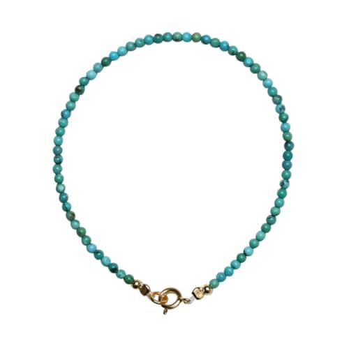 GALPADA Natürliches Türkisarmband Damen Halbedelstein Handgefertigt Boho Stil Schmuck Geschenk für Frauen und Mädchen Elegantes Mehrlagiges Armband für Festivals und Alltag GALPADA Natürliches Türkisarmband Damen Halbedelstein Handgefertigt Boho Stil Schmuck Geschenk für Frauen und Mädchen Elegantes Mehrlagiges Armband für Festivals und Alltag von GALPADA