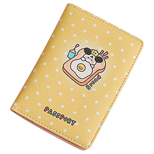 GALPADA Organizer Stabiler Pu-lederbezug Kartenhalter Kompakter Reisedokumenten-Organizer Für Männer Und Frauen von GALPADA