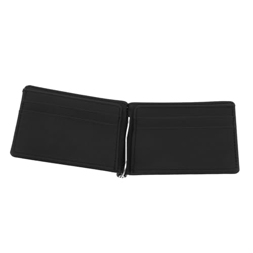 GALPADA Herren-vordertaschen-geldbörse Aus Pu-Material Mit Reißverschluss Kartenetui Für Herren Dünne Tragbare Geldbörse Kleine Vintage-geldbörse Für Reisen Und Täglichen Gebrauch von GALPADA