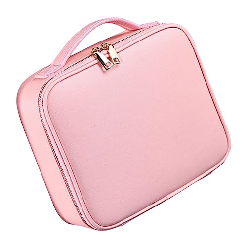 GALPADA PU Kosmetiktasche mit Verstellbarem Trenner Große Kapazität Multifunktionaler Makeup Organizer für Reisen und Alltag Tragbare Schminktasche für Damen und Beauty Enthusiasten von GALPADA
