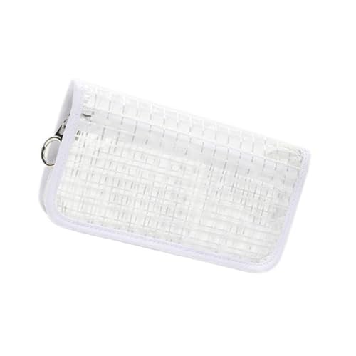 GALPADA 1stück Transparente PVC Geldbörse Im Karomuster Tragbare Und Kartenaufbewahrungstasche Für Handy Geeignet Für Schule Und GALPADA 1stück Transparente PVC Geldbörse Im Karomuster Tragbare Und Kartenaufbewahrungstasche Für Handy Geeignet Für Schule Und von GALPADA