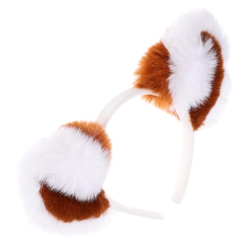 GALPADA Party Stirnband Tierohren Waschbär Haarreif aus Niedliches Strapazierfähiges Cosplay Accessoire für Erwachsene Bequemes Kostümzubehör für Tierkostüm und Mottoparty von GALPADA
