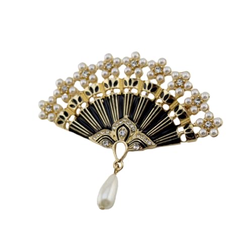 GALPADA Perle Brustnadel Broschenschmuck Kinder Tierparty Begünstigt Geschenk Neuheit Brosche Bling Brosche Fan-brosche Vintage Brosche Pin Perlen Anstecknadel Strass Pin Diamant Abzeichen von GALPADA