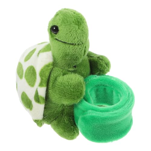 GALPADA Plüsch Schildkröten Slap Armband und Bequem Niedliches Tier für Kindergeburtstag Halloween Weihnachten Leichtes Langlebiges Stofftier Band als Partygeschenk von GALPADA