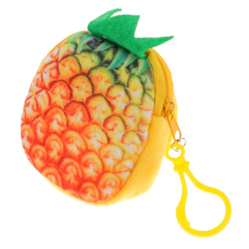 GALPADA Plüsch Schnapparmband Armband mit Ananas Design Weiches Hautfreundliches Material Multifunktionaler Geldbeutel für Party Mitgebsel und Alltagsgebrauch Lustiges Niedliches von GALPADA
