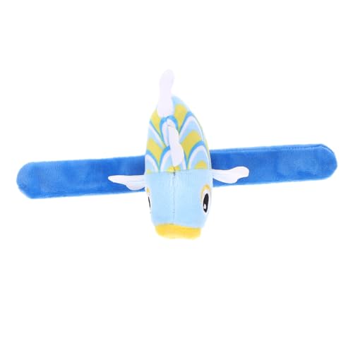 GALPADA Plüsch Schnapparmband Erwachsene Kuscheliges Armband Gefülltes Karpfen Design Weiches Stoffarmband Für Bühnenauftritte Kindergartenparty von GALPADA