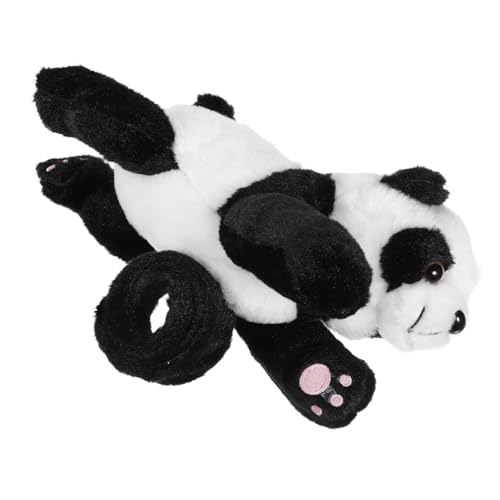 GALPADA Plüsch Slap Armband Panda Sanft Leicht Verstellbar Partygeschenk Kuscheliges Tierarmband Fördert Motorik und Fantasievolles von GALPADA