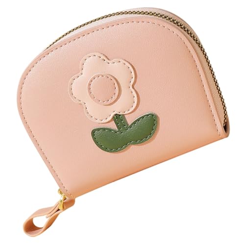 GALPADA Pu-Leder Kartenetui Für Damen Mehrere Fächer Für Kreditkarten Reisekartenhalter Mit Reißverschluss Geldbörse Für Geld Und Visitenkarten Für Reisen Und Alltag von GALPADA