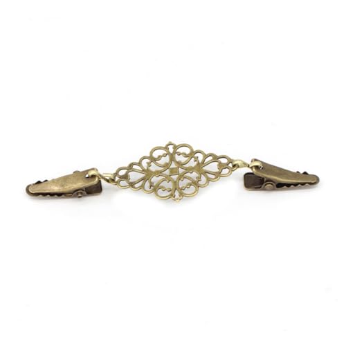 GALPADA Pullover Clip Und Cardigan Clip Set – Retro Legierung Clips Für Krawatte Damen - Ideal Für Strickjacken - Schals Und Stylische in Ihrer Garderobe von GALPADA