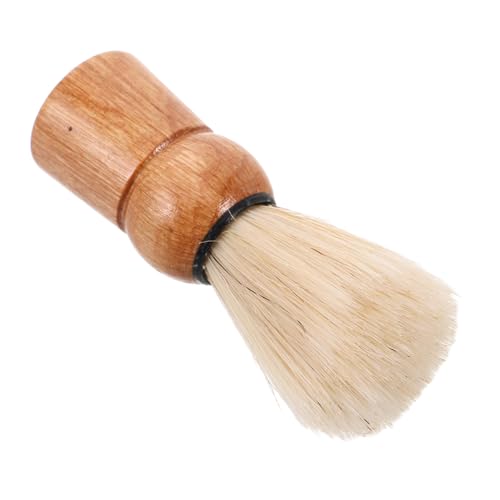 GALPADA Holz Rasierpinsel Für Männer Bartschaumbürste Gesichtsschaum-rasierpinsel Bartstyling Pflege Reisegeeignet Ergonomischer Griff Langlebige Bartbürste von GALPADA