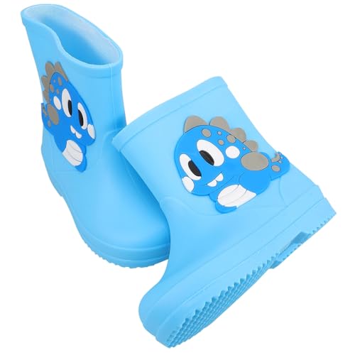 GALPADA Regenstiefel Wasserfest PVC Leicht Flexibel Rutschfest Komfortable Outdoor Gummistiefel für Jungen und Mädchen Einfache Handhabung Strapazierfähig und Leicht zu Reinigen von GALPADA