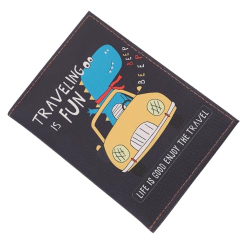 GALPADA Reisepasshülle Aus Pu-Material Mit Kartenetui Dokumentenbehälter Zum Einfachen Öffnen Und Schließen Leicht Zu Reinigen Pflegen von GALPADA