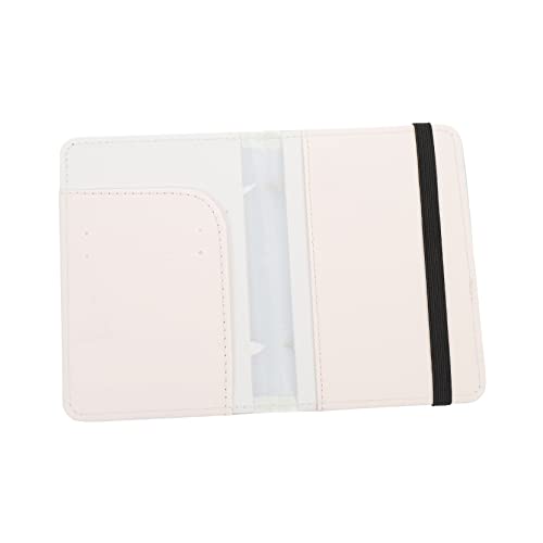 GALPADA Reisepasshülle Aus Pu- Mit Kartenetui Für Bankkarten Und Ausweise Dokumententasche Mit Stabilem Seil Für Schnellen Zugriff von GALPADA