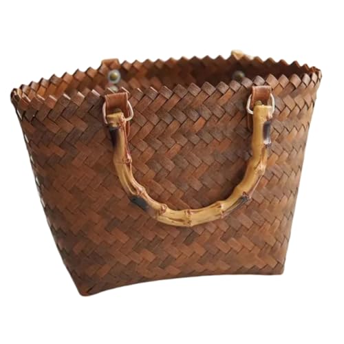 GALPADA Gewebte Strohtasche für Damen Handgefertigte Umhängetasche Große Einkaufstasche Strandtasche Vielseitig Einsetzbar für Picknick und GALPADA Gewebte Strohtasche für Damen Handgefertigte Umhängetasche Große Einkaufstasche Strandtasche Vielseitig Einsetzbar für Picknick und von GALPADA