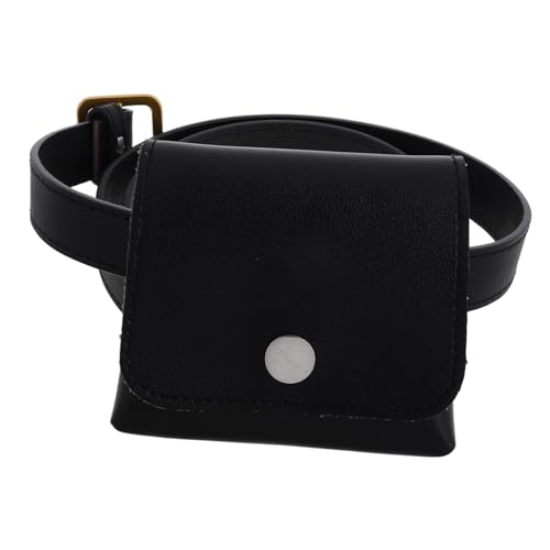 GALPADA Hüfttasche Damen Retro-gürteltasche Aus Kunstleder Schmaler Gürtel Mit Umhängegürteltasche Hüfttasche Für Kleider Und Freizeit Elastischer Hüftgürtel von GALPADA