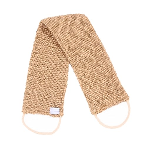 GALPADA Rückenpeeling-tuch Aus Jute Ramie Peeling-badehandtuch Für Gründliche Reinigung Und Hautpflege Doppelseitiger Rückenschrubber Für Körpergrößen von GALPADA