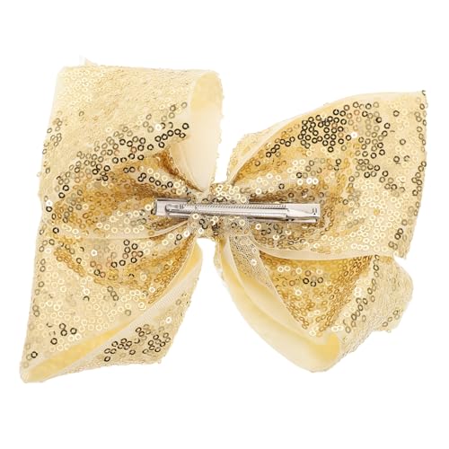 GALPADA Schleifen Haarspange Mit Glitzerfinish Große Haarnadel Mit Schleife Für Damen Und Mädchen Haar-accessoire Mit Schleife Für Glamouröse Anlässe von GALPADA