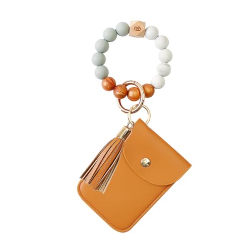 GALPADA Niedlicher Schlüsselanhängerhalter Armband Karten/buskartenhalter Multifunktionaler Schlüsselanhänger für Fröhliche von GALPADA