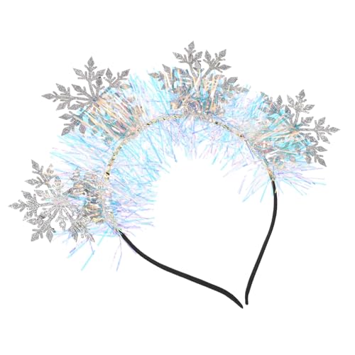 GALPADA Schneeflocken Stirnband Damen Glitzernde Weihnachts Haarreif Frauen Party Haaraccessoire Festlicher Haarschmuck Mädchen GALPADA Schneeflocken Stirnband Damen Glitzernde Weihnachts Haarreif Frauen Party Haaraccessoire Festlicher Haarschmuck Mädchen von GALPADA