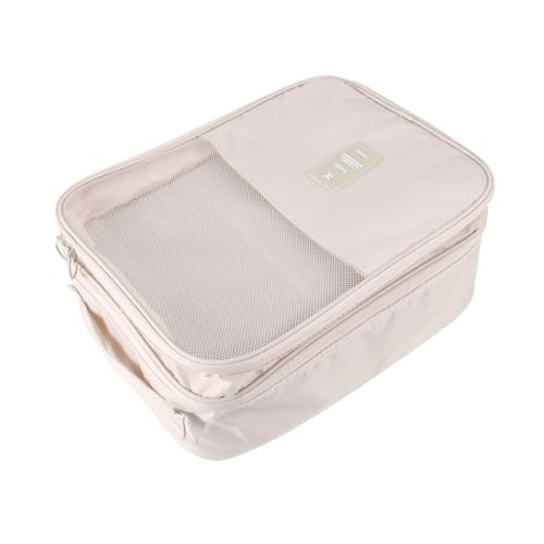 GALPADA Schuhtasche Für Die Reise – Doppelreißverschluss Kompakte Und Tragbare Schuhaufbewahrungstasche Für Männer Und Frauen von GALPADA