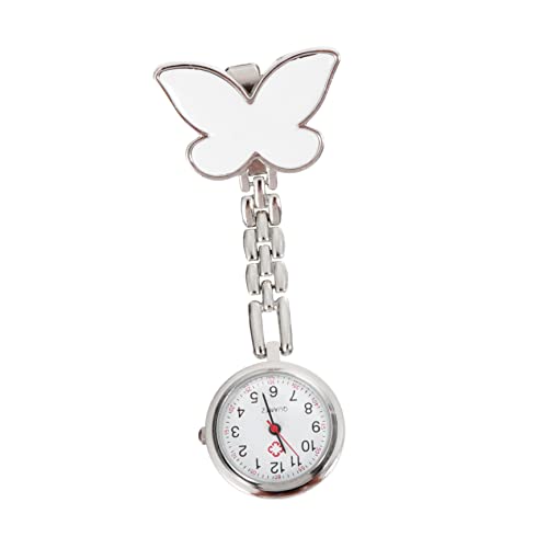 GALPADA Krankenschwester Hängeuhr Damen Uhr Mit Clip Modische Broschenuhr Aus Langlebigem Material Für Ärzte Und Pflegepersonal Tragbare Taschenuhr Für Täglichen Gebrauch Für Einsatz von GALPADA