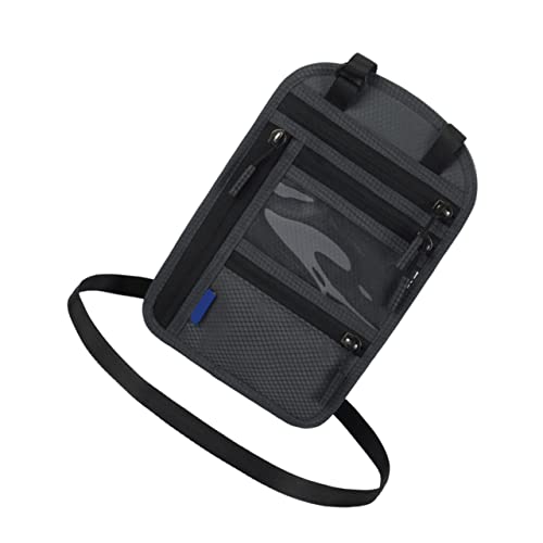 GALPADA Reisepasshülle Mit Schlüsselband Tragbare Reisetasche Brieftasche Für Damen Reisepasshülle Dokumententasche Brustbeutel Für Reisen Aufbewahrungstasche Für Karten Und Bargeld von GALPADA