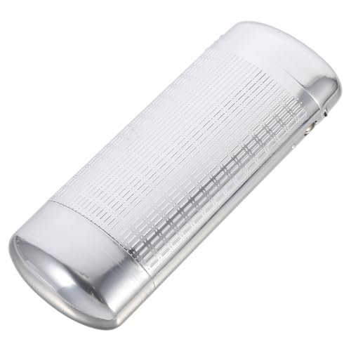 GALPADA Silber Golden Kurzsichere Speicherbox Brillenetui Hartes Brillenetui Sonnen für Herren Aluminium Erwachsene Boy Girls Student Kid Silber Golden von GALPADA