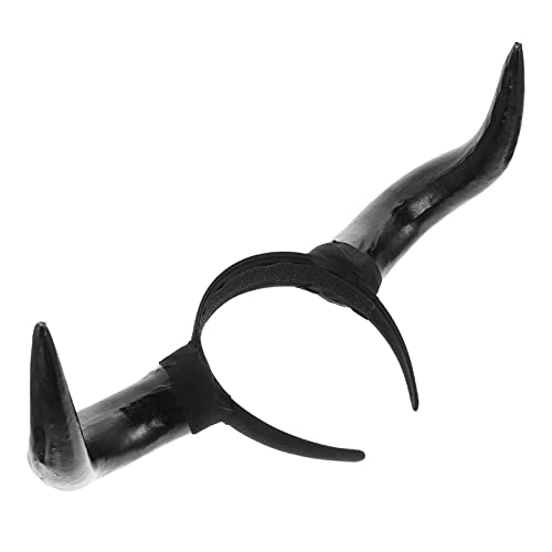 GALPADA Teufel Horn Haarreif Für Halloween Cosplay Verstellbares Und Kreatives Kostümzubehör Für Partys Und Fotoshootings Universelle Für Erwachsene von GALPADA