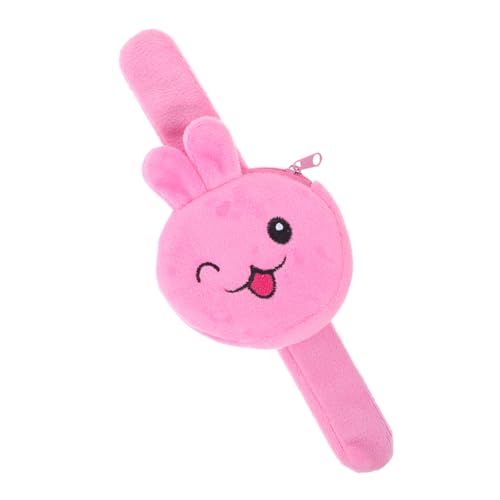 GALPADA Slap Armband mit Münztasche Niedlicher Cartoon Hase Weiches Verschleißfestes Material Leichtes Party Accessoire für Geburtstagsfeiern und Geschenkideen von GALPADA
