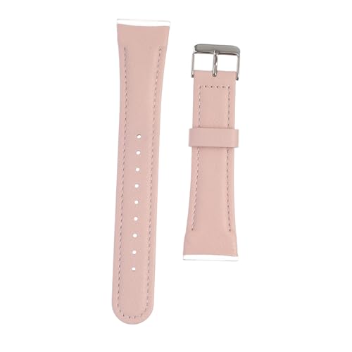 GALPADA Smartwatch Sinn Uhrenarmbänder Armbänder für Männer für 3 fittnessband gym armband uhrn Uhrenarmband aus Leder Armband Uhrenarmband Gürtel Gurt Pala Fräulein Echtes Leder Rosa von GALPADA