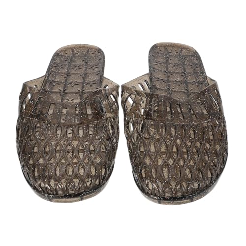 GALPADA Sommerruhrschuhe Frauen Transparentes Gelee -material Für Innen- Und Duschbad Im Freien Und Outdoor von GALPADA