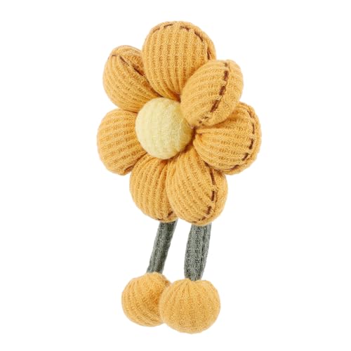 GALPADA Sonnenblumen Brosche Stoff Pin für Damen Handgefertigt Anstecknadel für Jacken Brautkleider und Festliche Kleidung Dekorativ und Glänzend Geeignet für Hochzeiten und Partys von GALPADA